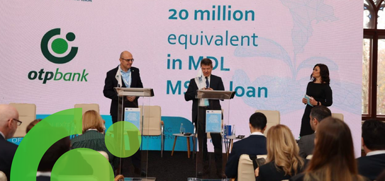 EFSE joins forces with OPT Bank to provide financing in local currency to MSMEs in Moldova