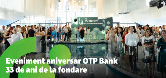 ОТП Банк отметил свое 33-летие вместе с клиентами и партнерами